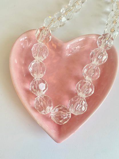 COLLAR CUENTAS TRANSPARENTES