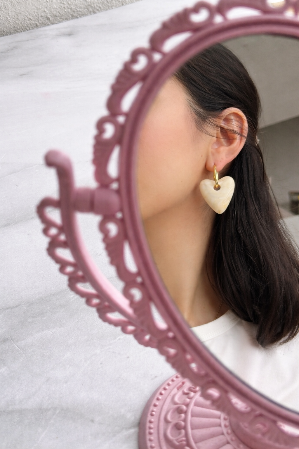 HOOPS CORAZÓN AC INOX