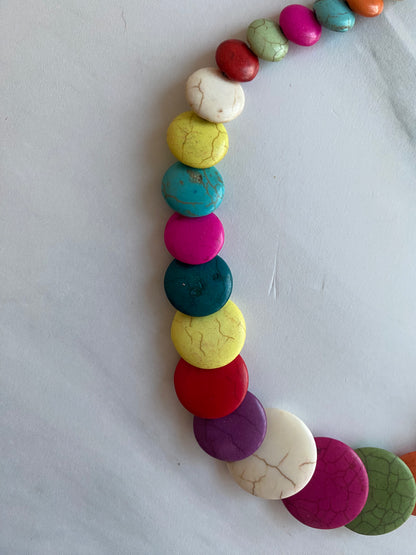 COLLAR CUENTAS CIRCULARES