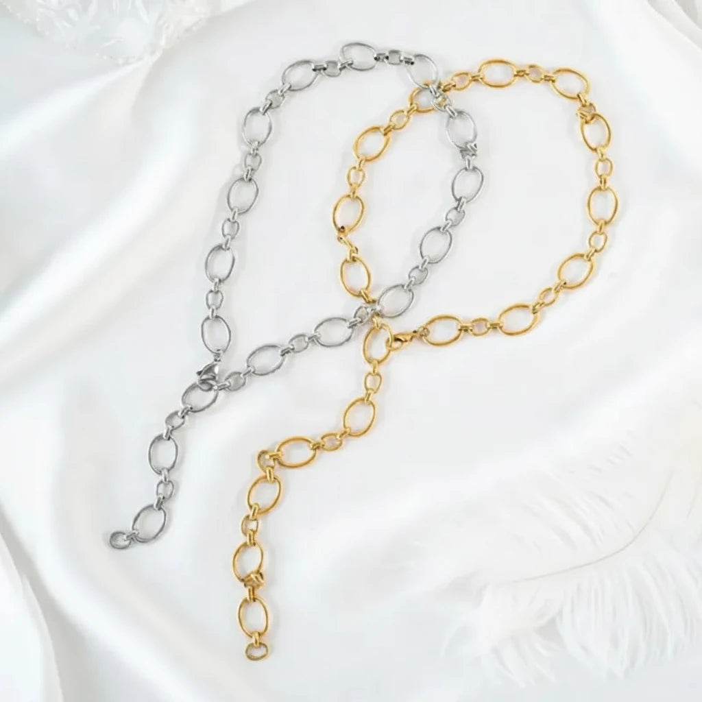 COLLAR EXTRA LARGO AC INOX