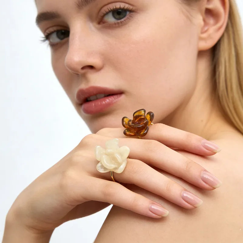 ANILLO FLOR AC INOX