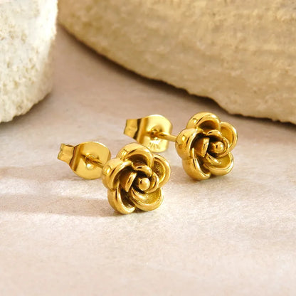 JUEGO ARETES Y COLLAR AC INOX