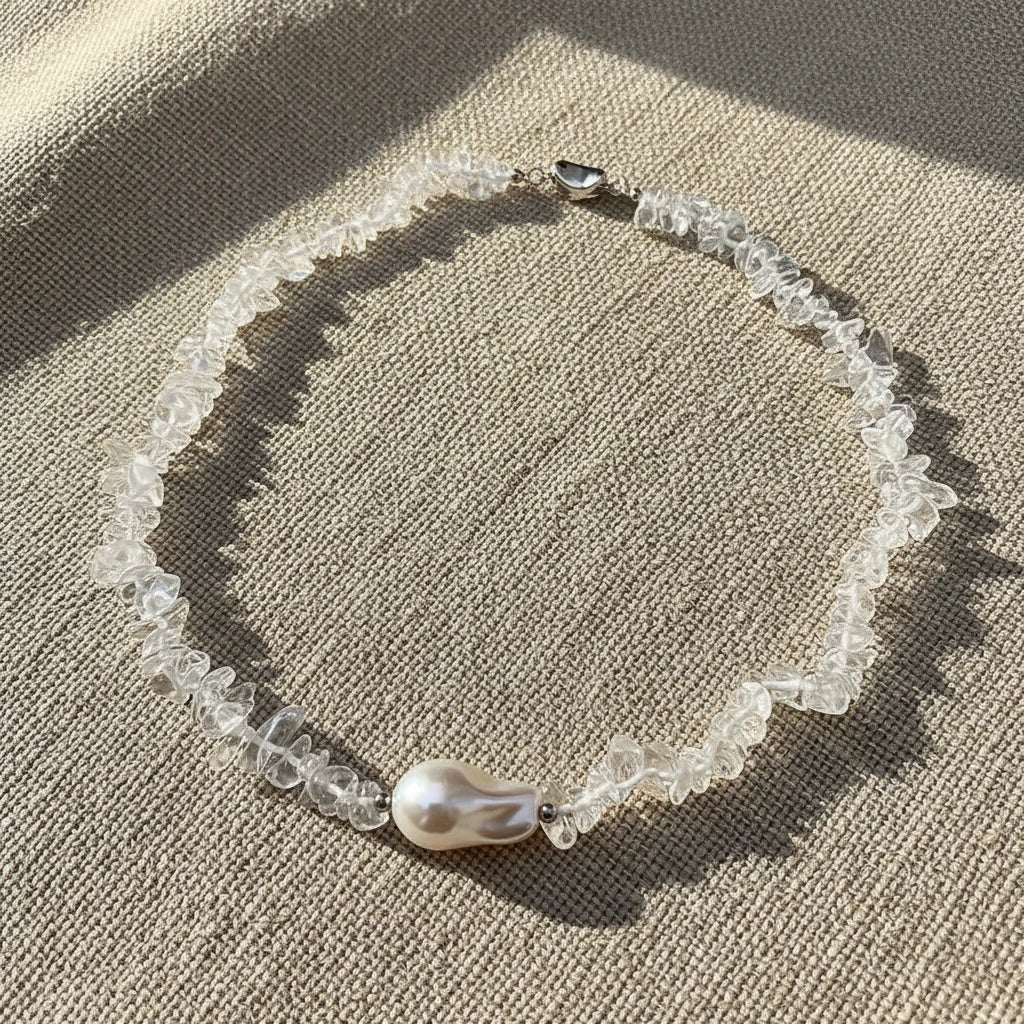 COLLAR PIEDRAS ACRÍLICO