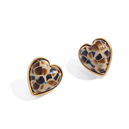 BROQUELES CORAZÓN ANIMAL PRINT