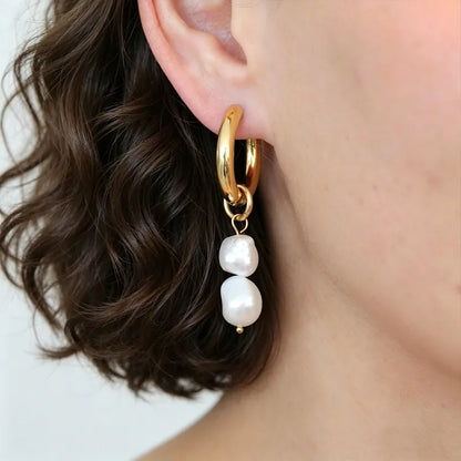 HOOPS CON PERLAS AC INOX