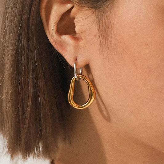 HOOPS BICOLOR AC INOX