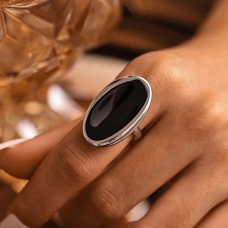 ANILLO OVAL AC INOX