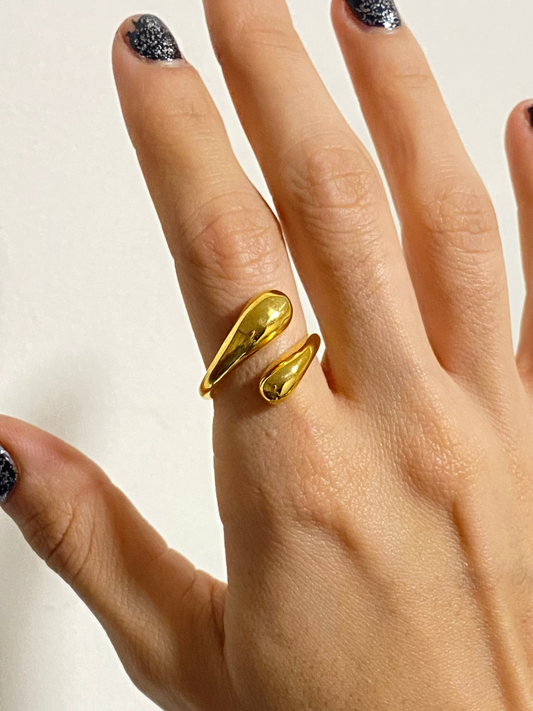 ANILLO CRUZADO ACERO INOX